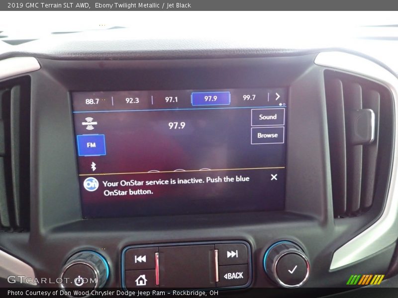 Ebony Twilight Metallic / Jet Black 2019 GMC Terrain SLT AWD