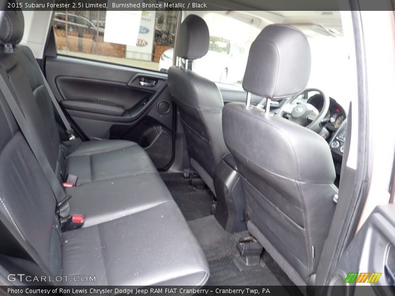 Rear Seat of 2015 Forester 2.5i Limited