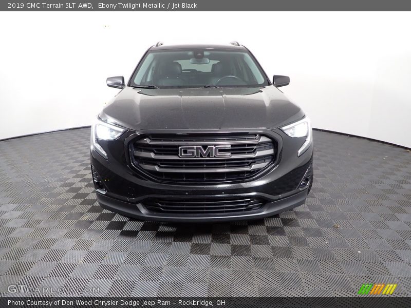 Ebony Twilight Metallic / Jet Black 2019 GMC Terrain SLT AWD