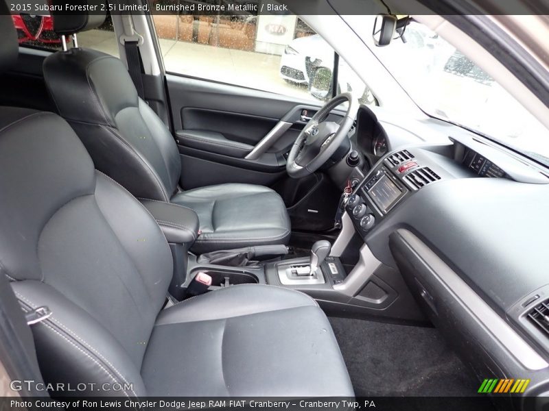 Front Seat of 2015 Forester 2.5i Limited