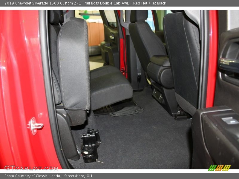 Red Hot / Jet Black 2019 Chevrolet Silverado 1500 Custom Z71 Trail Boss Double Cab 4WD