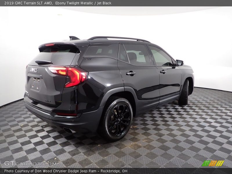 Ebony Twilight Metallic / Jet Black 2019 GMC Terrain SLT AWD