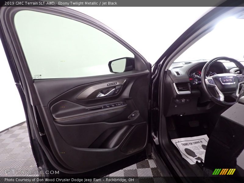 Ebony Twilight Metallic / Jet Black 2019 GMC Terrain SLT AWD