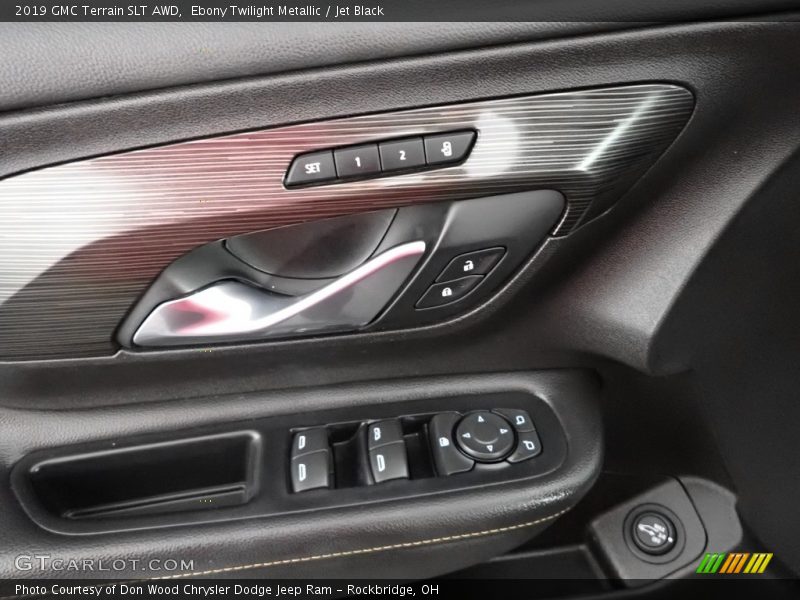 Ebony Twilight Metallic / Jet Black 2019 GMC Terrain SLT AWD