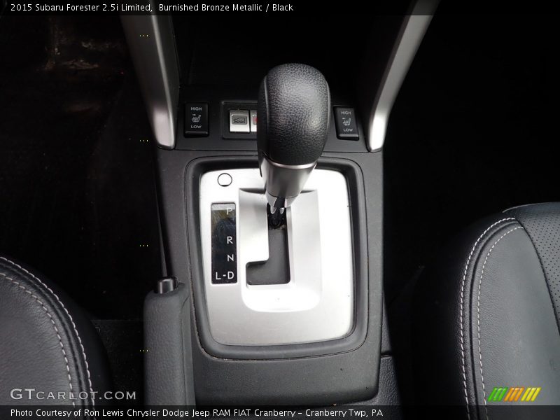  2015 Forester 2.5i Limited Lineartronic CVT Automatic Shifter