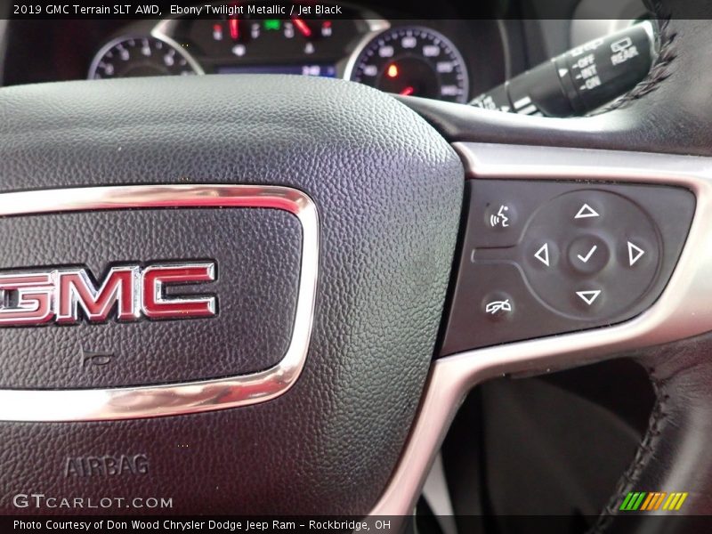 Ebony Twilight Metallic / Jet Black 2019 GMC Terrain SLT AWD