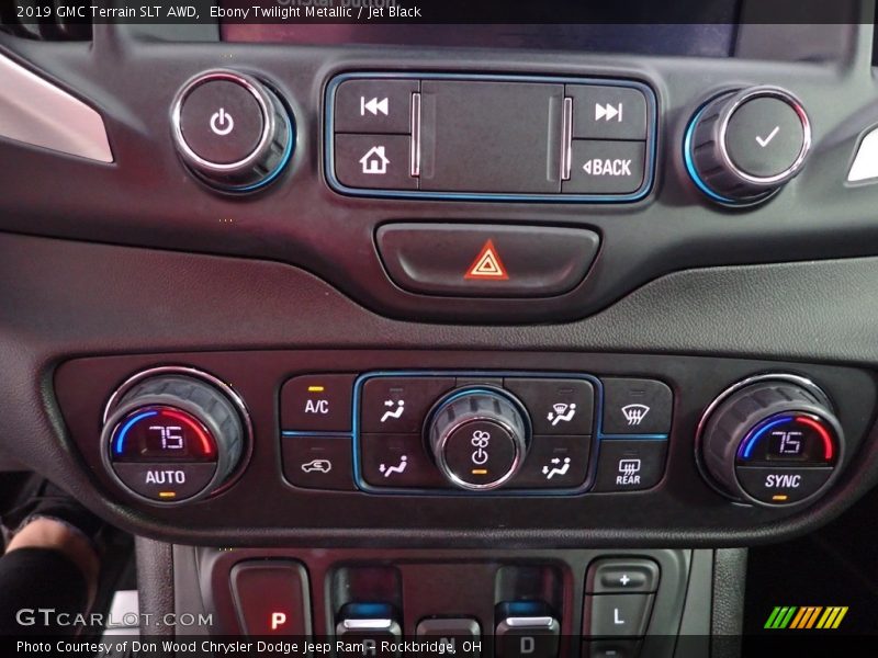 Ebony Twilight Metallic / Jet Black 2019 GMC Terrain SLT AWD