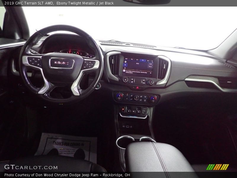 Ebony Twilight Metallic / Jet Black 2019 GMC Terrain SLT AWD