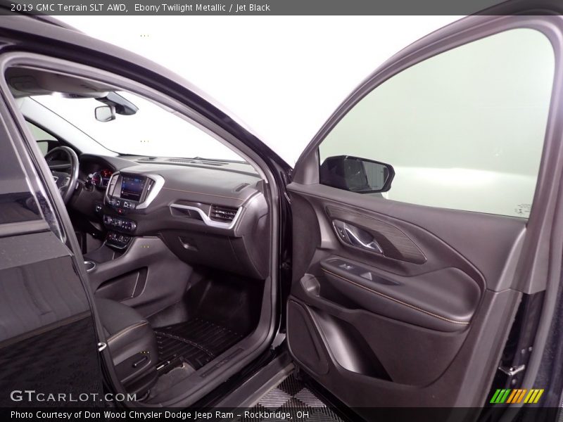 Ebony Twilight Metallic / Jet Black 2019 GMC Terrain SLT AWD