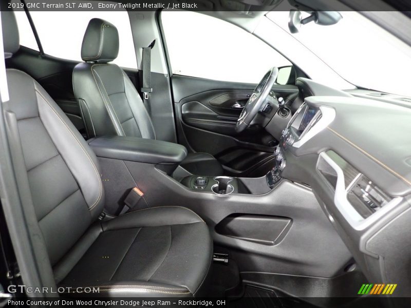 Ebony Twilight Metallic / Jet Black 2019 GMC Terrain SLT AWD
