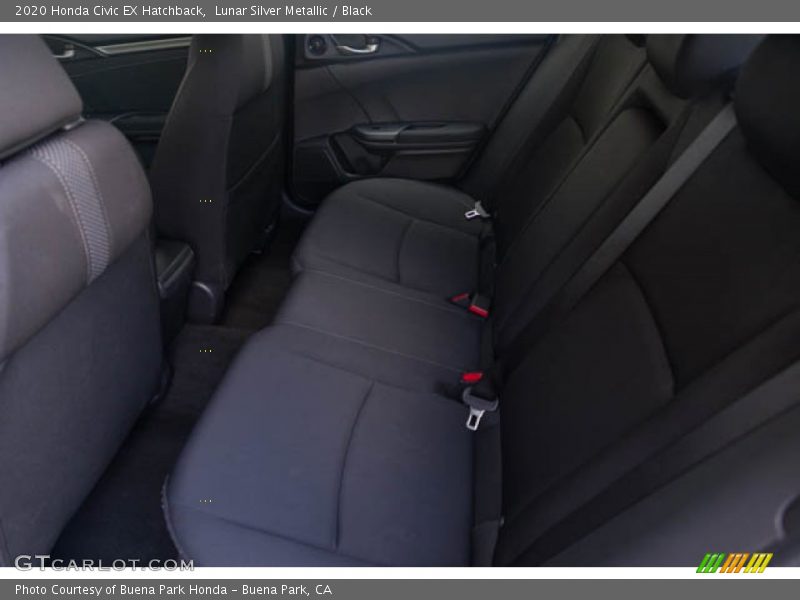 Lunar Silver Metallic / Black 2020 Honda Civic EX Hatchback