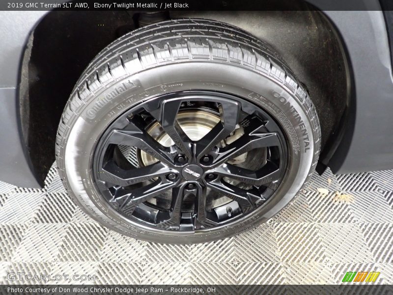 Ebony Twilight Metallic / Jet Black 2019 GMC Terrain SLT AWD