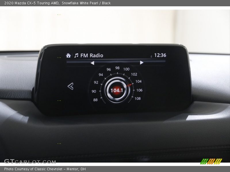 Snowflake White Pearl / Black 2020 Mazda CX-5 Touring AWD