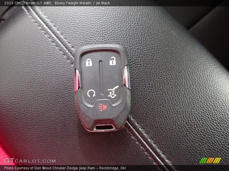 Ebony Twilight Metallic / Jet Black 2019 GMC Terrain SLT AWD