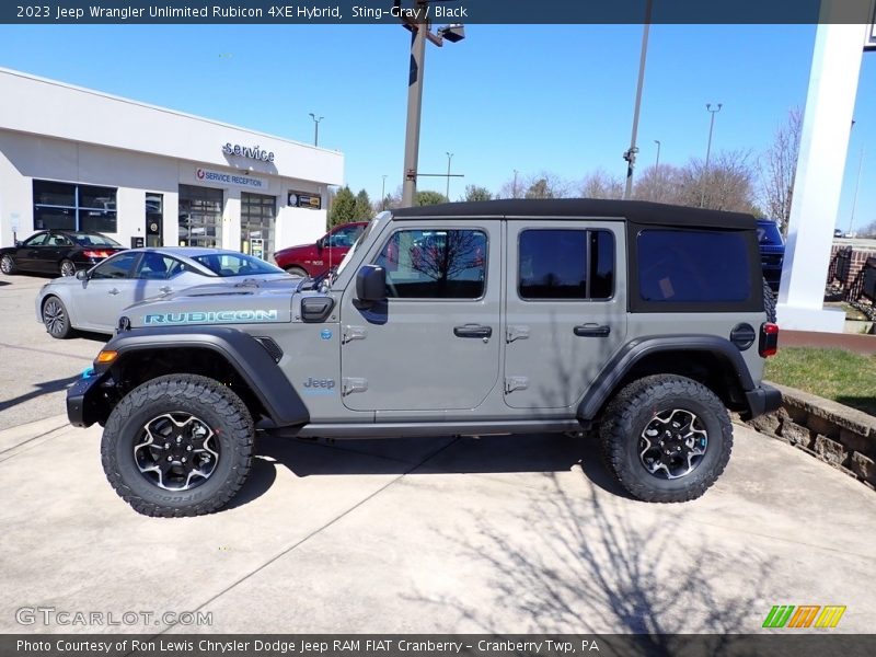  2023 Wrangler Unlimited Rubicon 4XE Hybrid Sting-Gray