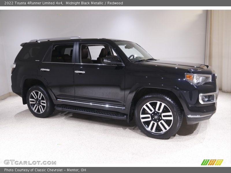Midnight Black Metallic / Redwood 2022 Toyota 4Runner Limited 4x4
