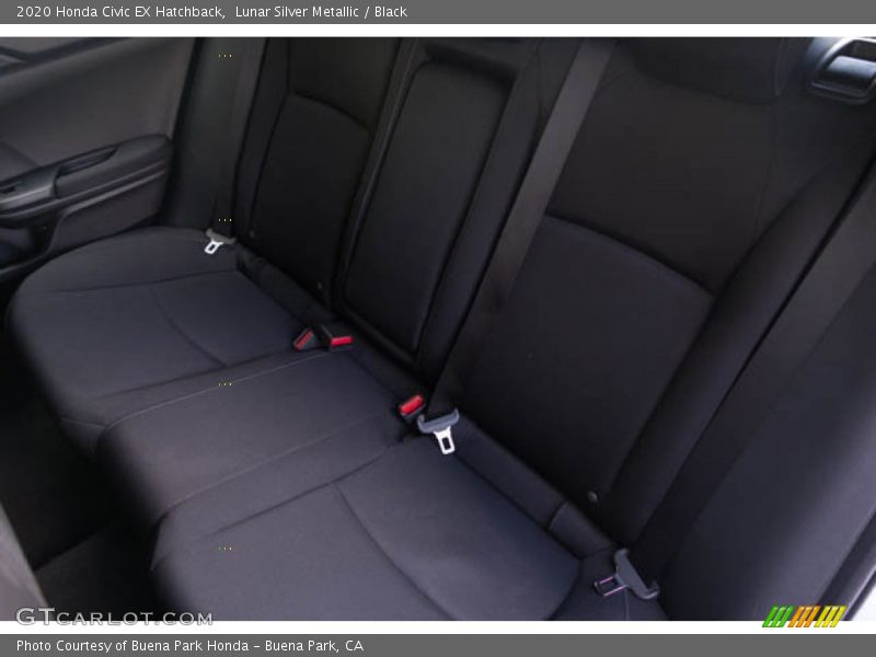 Lunar Silver Metallic / Black 2020 Honda Civic EX Hatchback