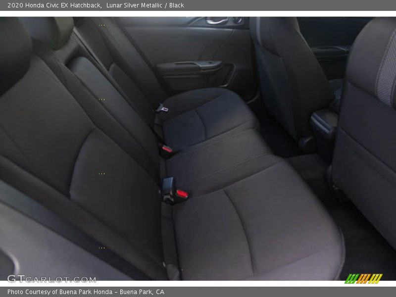 Lunar Silver Metallic / Black 2020 Honda Civic EX Hatchback