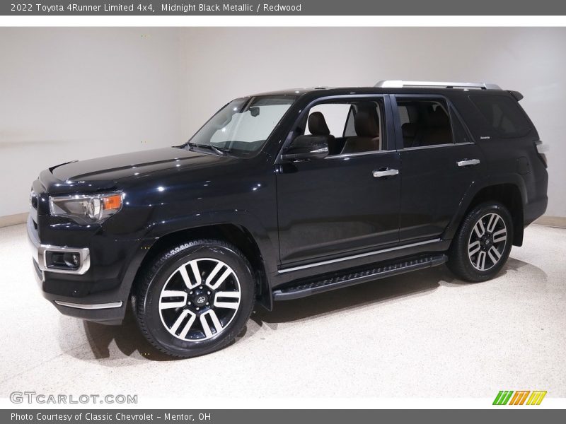 Midnight Black Metallic / Redwood 2022 Toyota 4Runner Limited 4x4