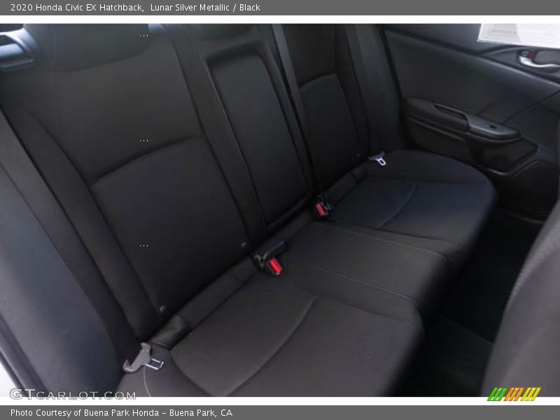 Lunar Silver Metallic / Black 2020 Honda Civic EX Hatchback