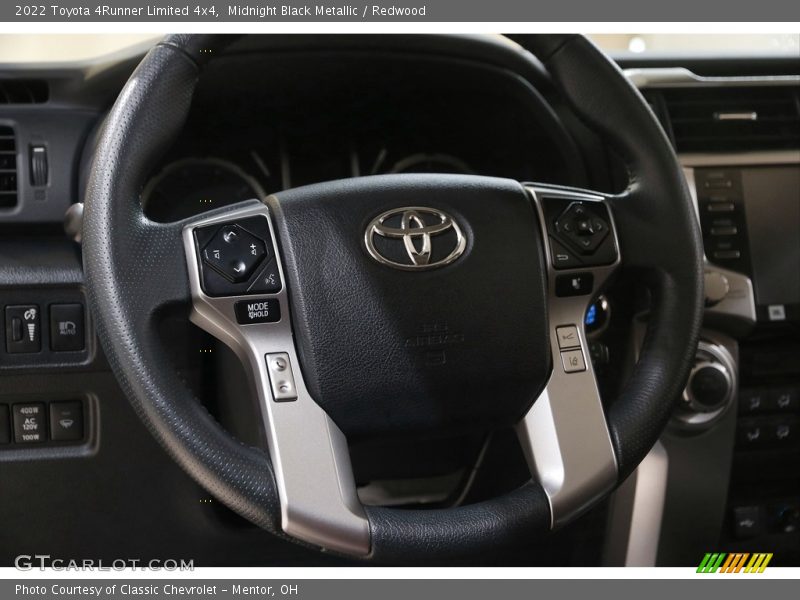 Midnight Black Metallic / Redwood 2022 Toyota 4Runner Limited 4x4
