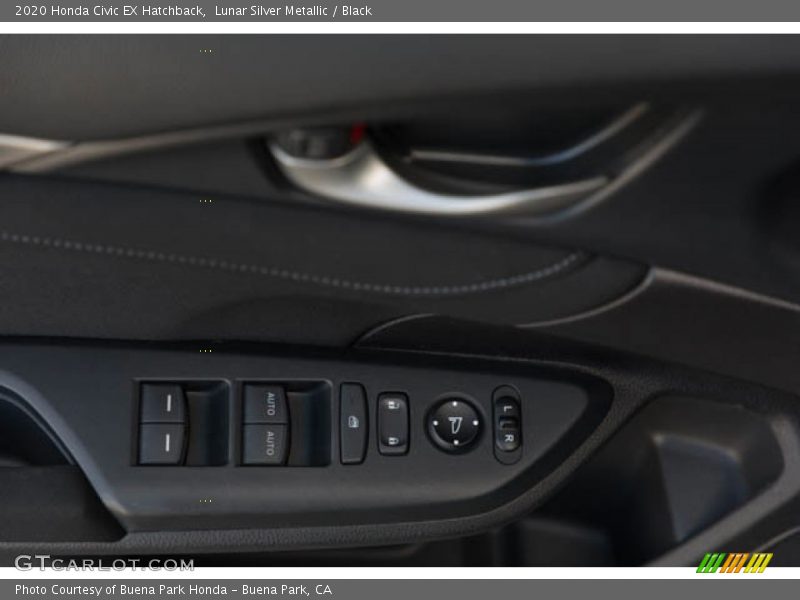 Lunar Silver Metallic / Black 2020 Honda Civic EX Hatchback