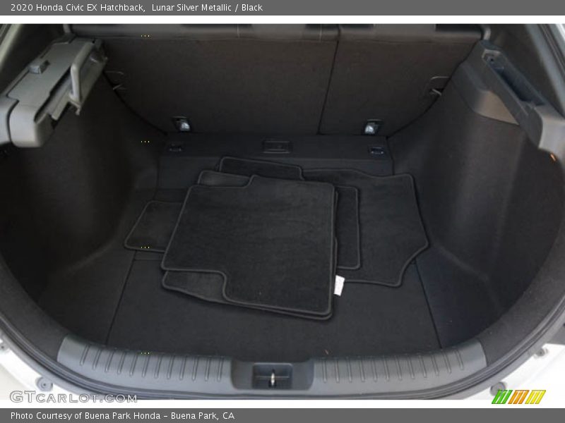 Lunar Silver Metallic / Black 2020 Honda Civic EX Hatchback