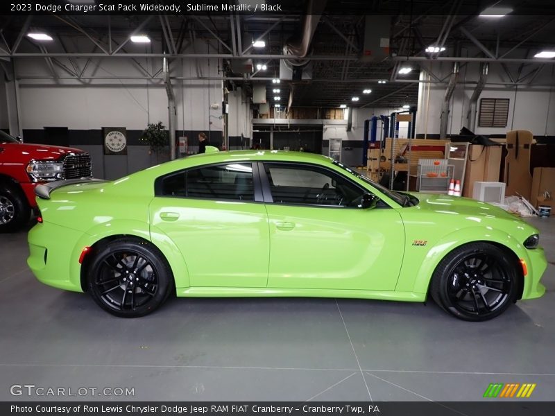 2023 Charger Scat Pack Widebody Sublime Metallic
