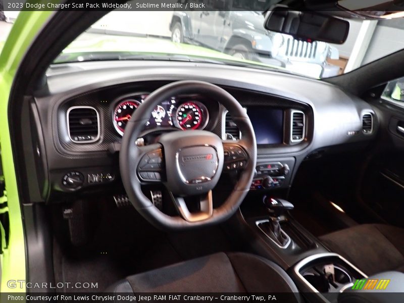 Dashboard of 2023 Charger Scat Pack Widebody