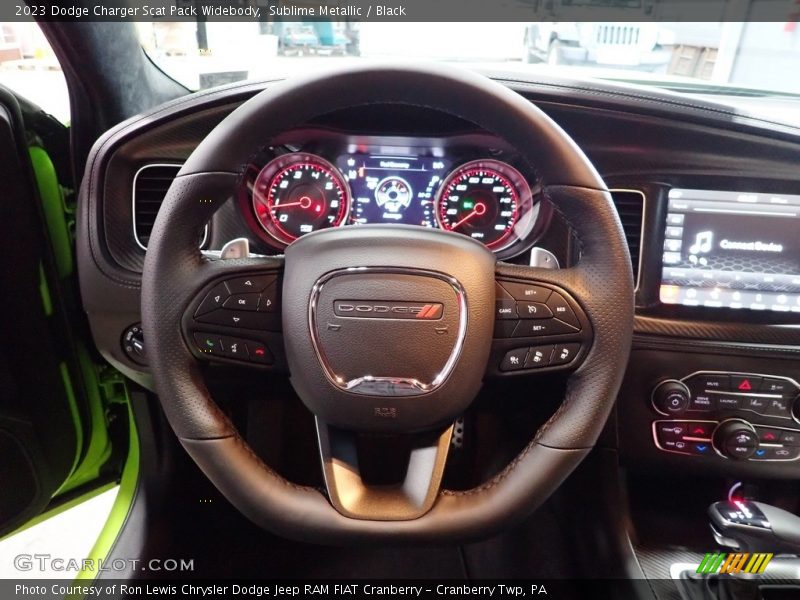  2023 Charger Scat Pack Widebody Steering Wheel
