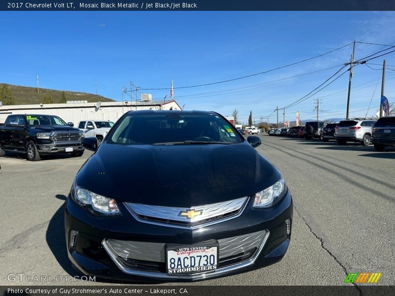 Mosaic Black Metallic / Jet Black/Jet Black 2017 Chevrolet Volt LT