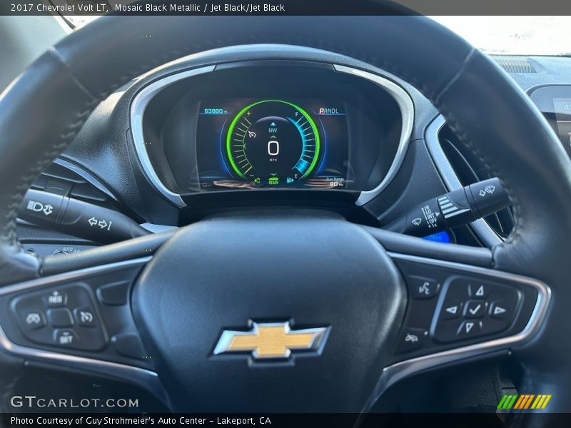 Mosaic Black Metallic / Jet Black/Jet Black 2017 Chevrolet Volt LT