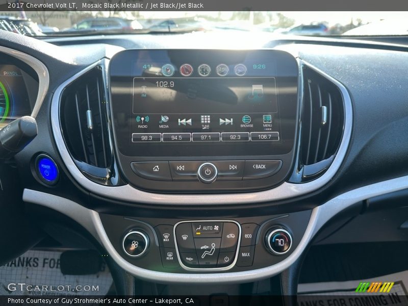 Mosaic Black Metallic / Jet Black/Jet Black 2017 Chevrolet Volt LT