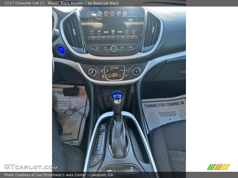 Mosaic Black Metallic / Jet Black/Jet Black 2017 Chevrolet Volt LT