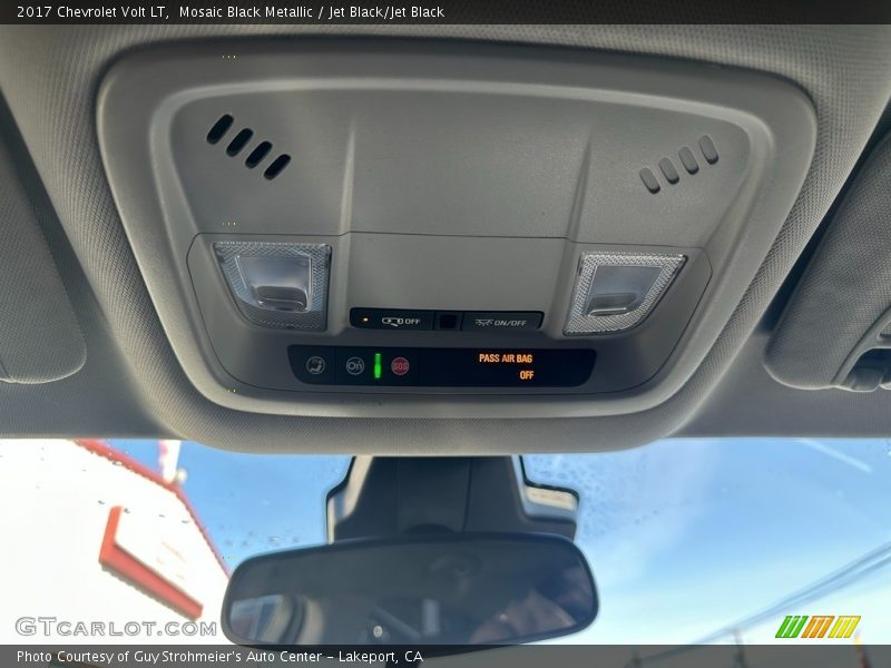 Mosaic Black Metallic / Jet Black/Jet Black 2017 Chevrolet Volt LT