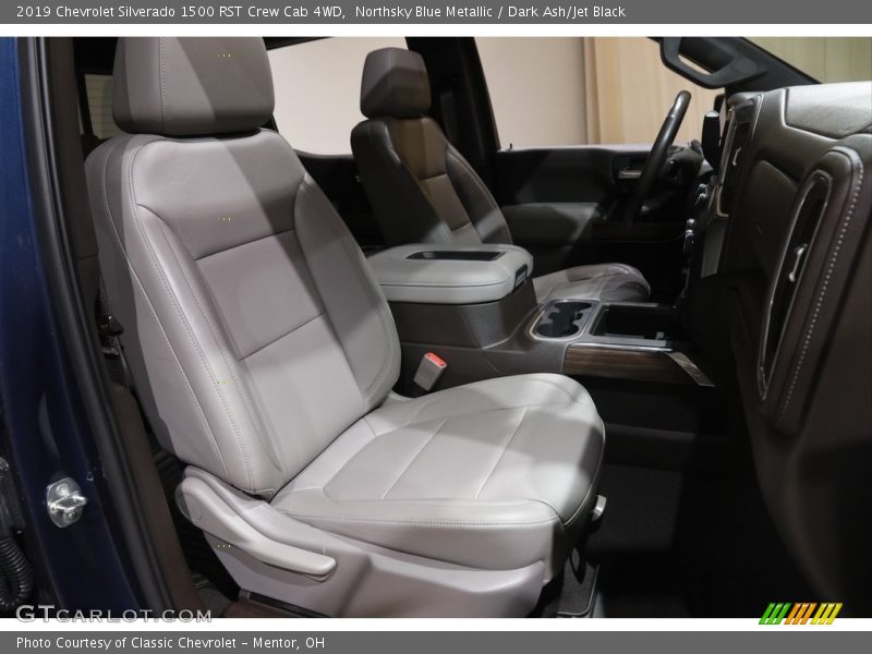 Northsky Blue Metallic / Dark Ash/Jet Black 2019 Chevrolet Silverado 1500 RST Crew Cab 4WD