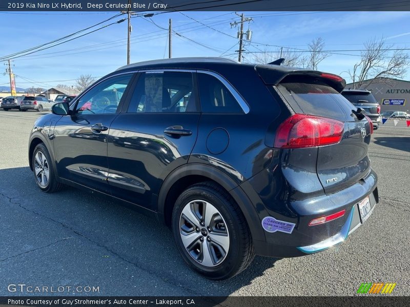 Deep Cerulean Blue / Gray 2019 Kia Niro LX Hybrid