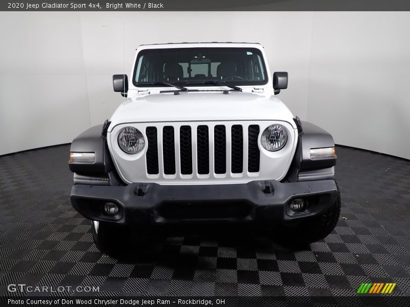 Bright White / Black 2020 Jeep Gladiator Sport 4x4