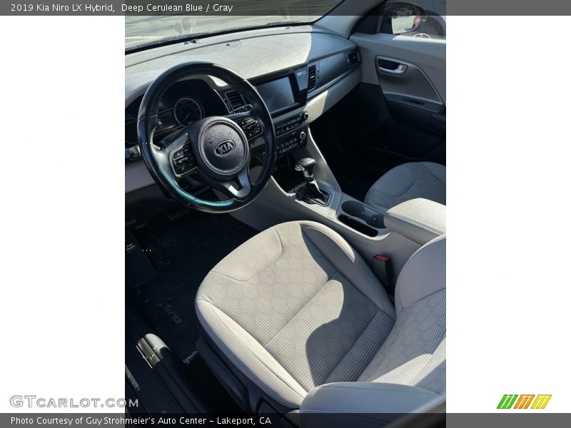 Deep Cerulean Blue / Gray 2019 Kia Niro LX Hybrid
