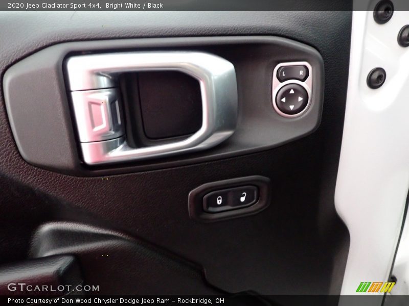 Bright White / Black 2020 Jeep Gladiator Sport 4x4