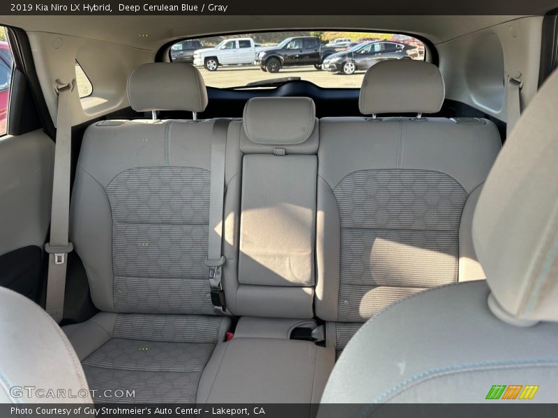 Deep Cerulean Blue / Gray 2019 Kia Niro LX Hybrid
