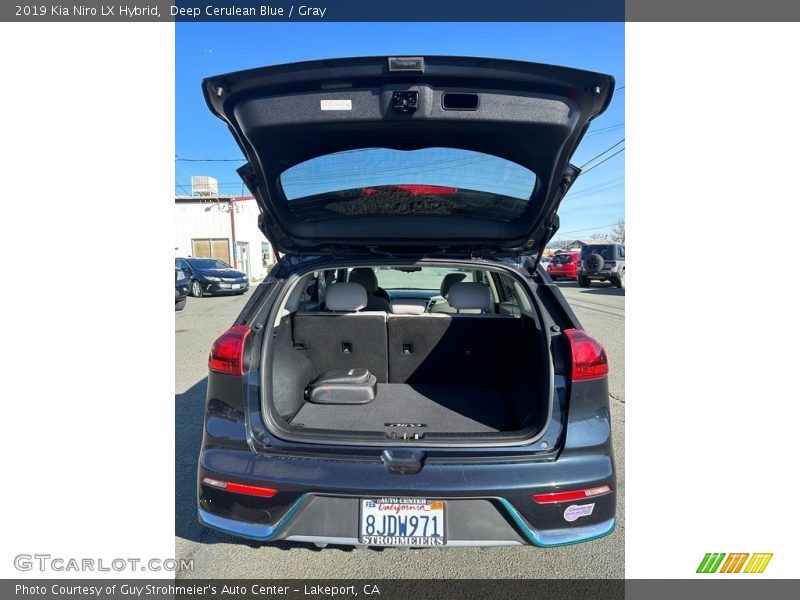 Deep Cerulean Blue / Gray 2019 Kia Niro LX Hybrid