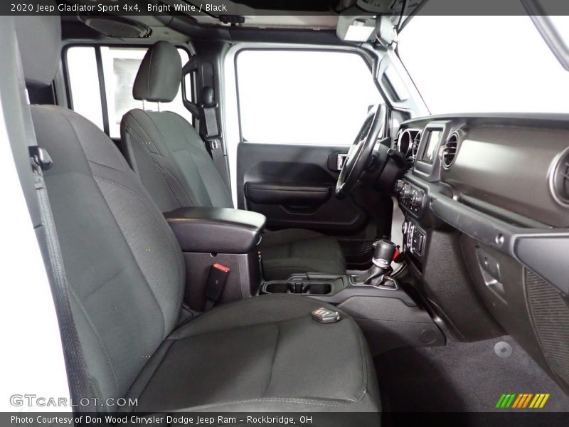 Bright White / Black 2020 Jeep Gladiator Sport 4x4