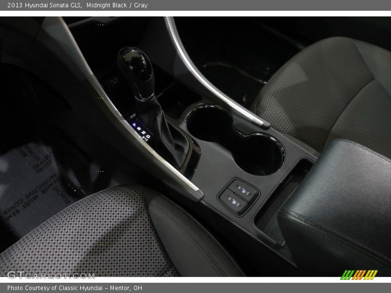 Midnight Black / Gray 2013 Hyundai Sonata GLS