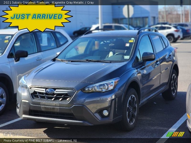 Magnetite Gray Metallic / Gray 2021 Subaru Crosstrek Premium