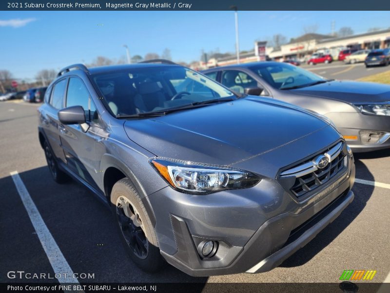 Magnetite Gray Metallic / Gray 2021 Subaru Crosstrek Premium