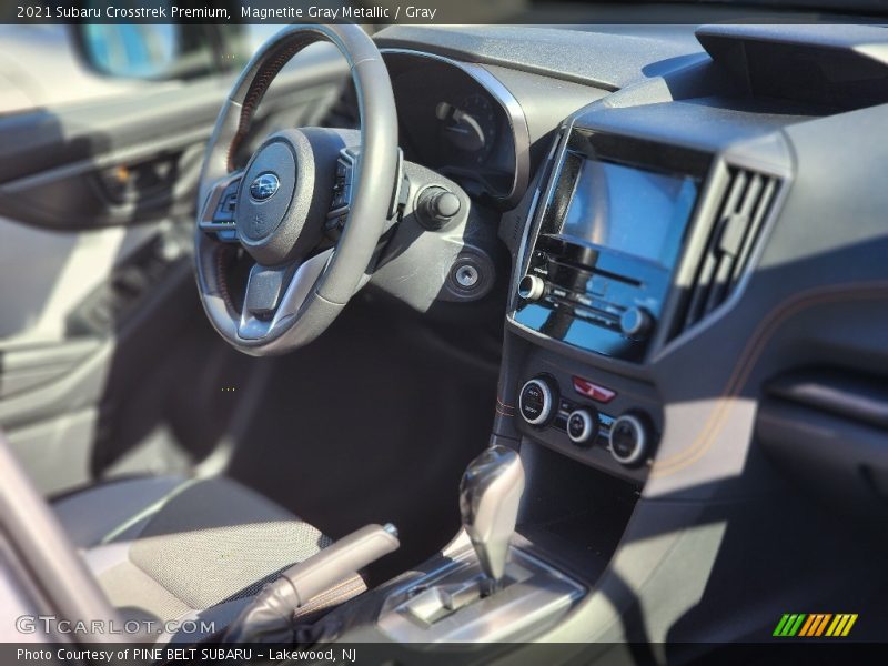 Magnetite Gray Metallic / Gray 2021 Subaru Crosstrek Premium