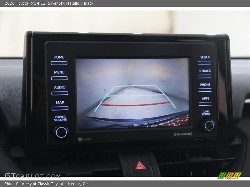 Silver Sky Metallic / Black 2020 Toyota RAV4 LE