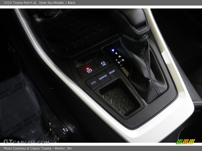Silver Sky Metallic / Black 2020 Toyota RAV4 LE