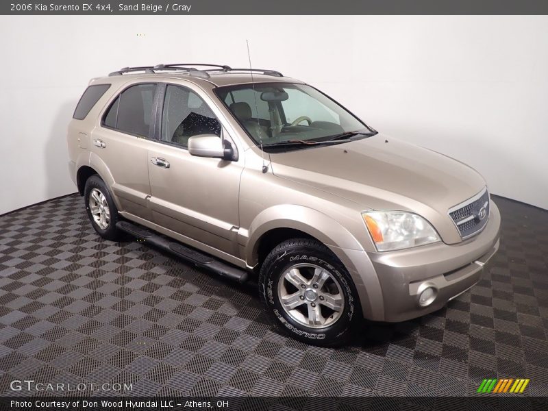 Sand Beige / Gray 2006 Kia Sorento EX 4x4
